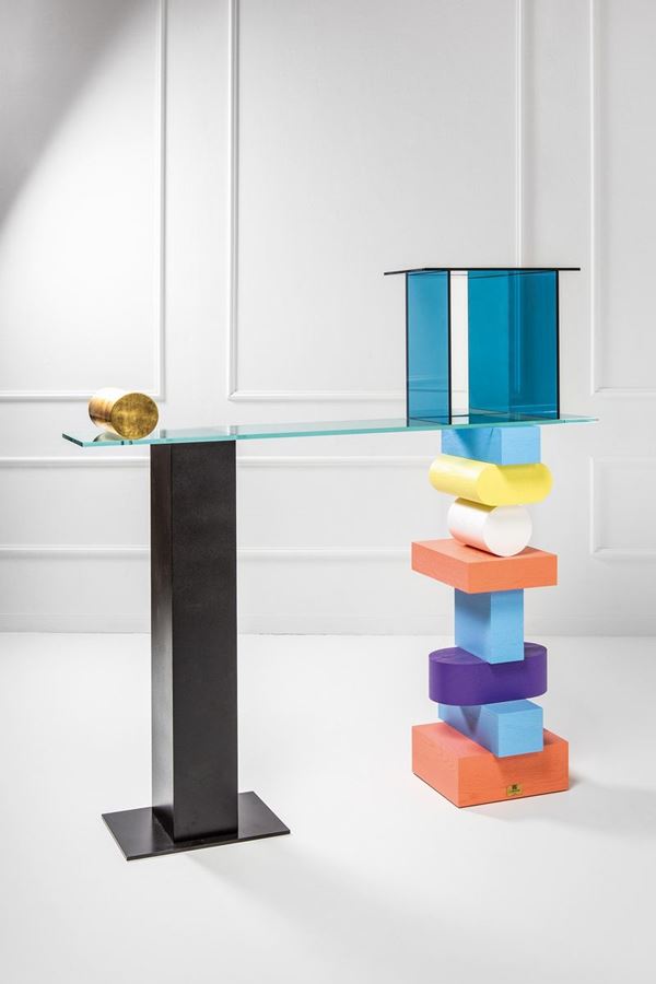 Ettore Sottsass - Console Solitaria della serie Ruins