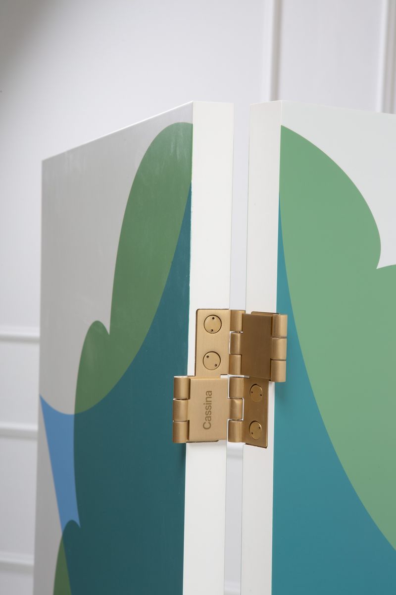 Paravento a tre ante