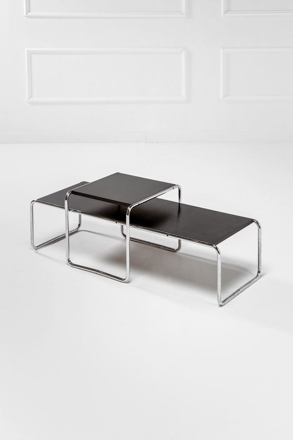 Marcel Breuer - Due Tavolini Laccio