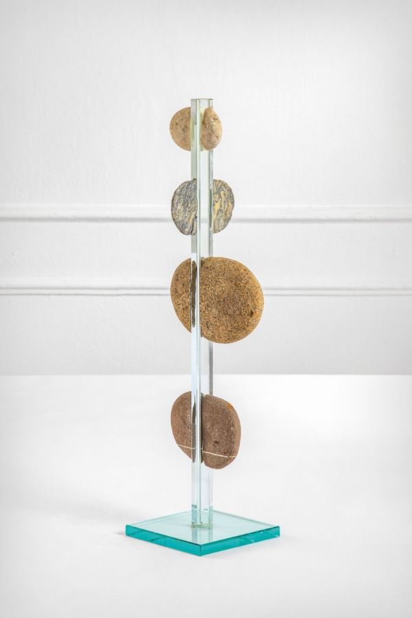 Camillo Triulzi : Untitled_Glass and Stones  - Auction The New Design - Incanto Casa d'Aste e Galleria