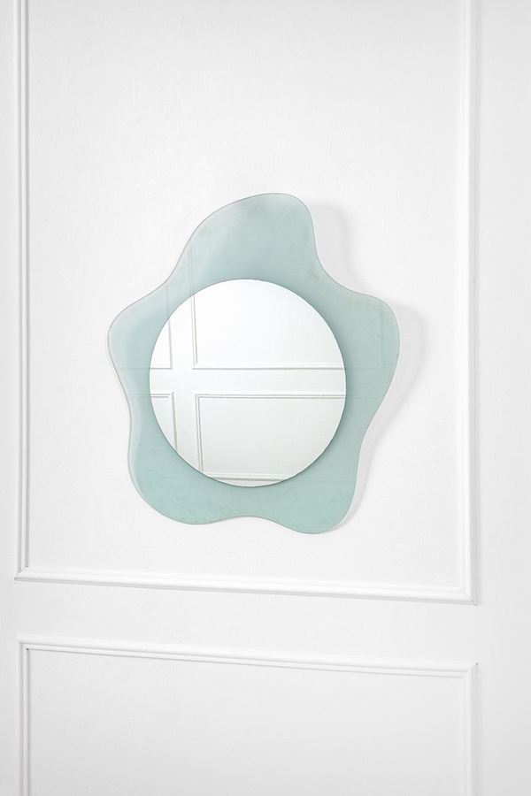 Nanda Vigo : Specchiera mod. Round Round  - Auction The New Design - Incanto Casa d'Aste e Galleria