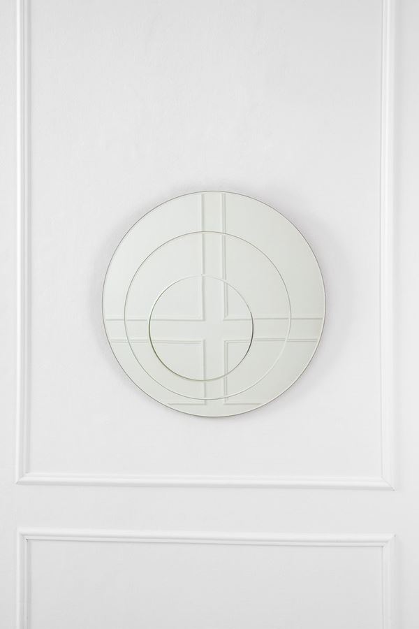 Franz T. Sartori - Specchio da parete circolare a tre dischi