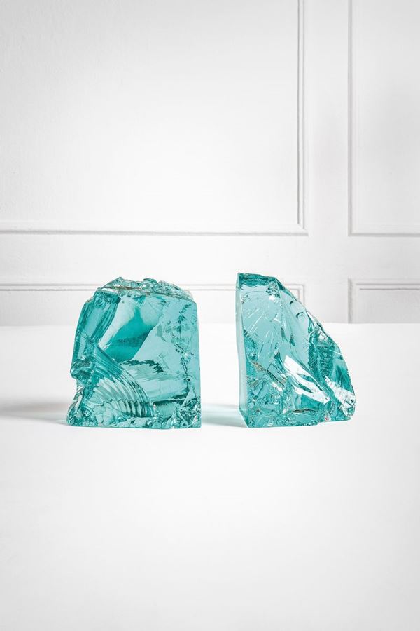 Max Ingrand : Due fermalibri mod. 1977  - Asta Classic Design - Incanto Casa d'Aste e Galleria
