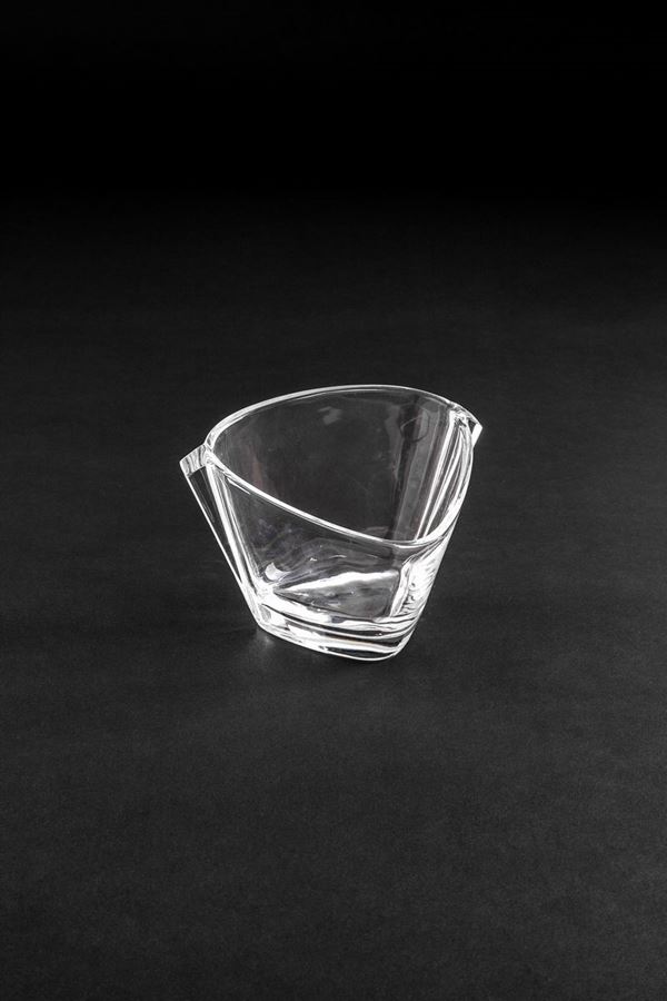 Angelo Mangiarotti : Vaso in cristallo  - Auction The New Design - Incanto Casa d'Aste e Galleria