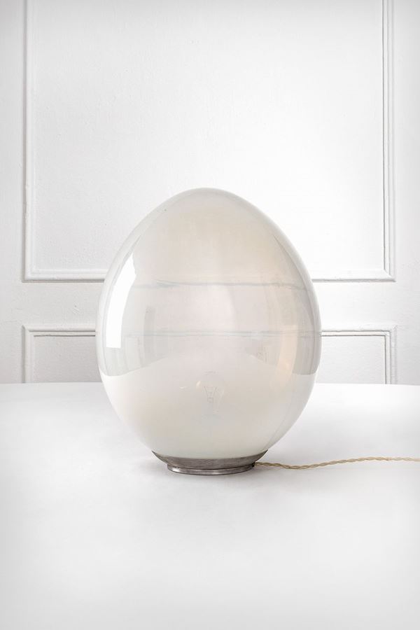 Carlo Nason - Lampada da tavolo a uovo