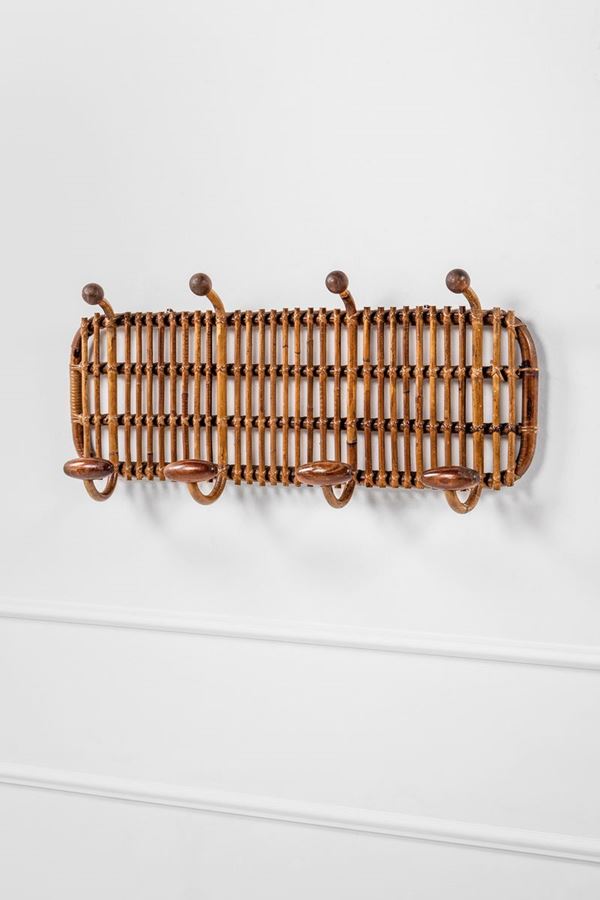 Appendiabiti da parete anni &#39;60  - Asta Classic Design - Incanto Casa d'Aste e Galleria