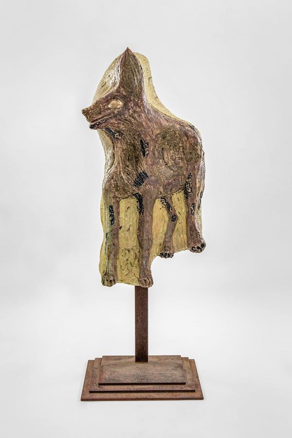 San Polo - Grande scultura raffigurante Lupo
