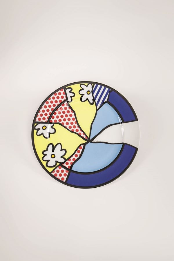 Roy Lichtenstein - Piatto d&#39;artista
