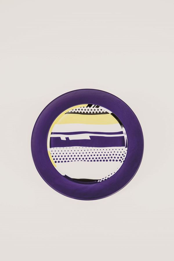 Roy Lichtenstein - Piatto d&#39;artista