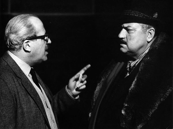 Pierluigi Praturlon - Orson Wells sul set del film &quot;