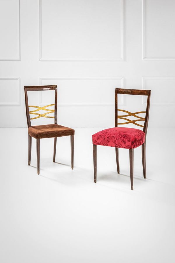 Gio Ponti - Due sedie per Casa M.