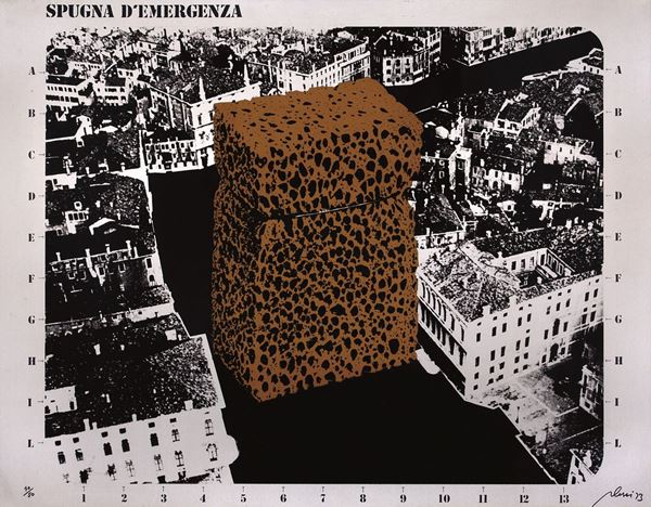 Fabrizio Plessi - Spugna di emergenza