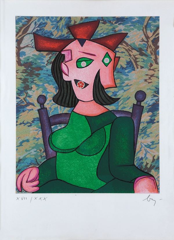 Enrico Baj - Madame Picasso