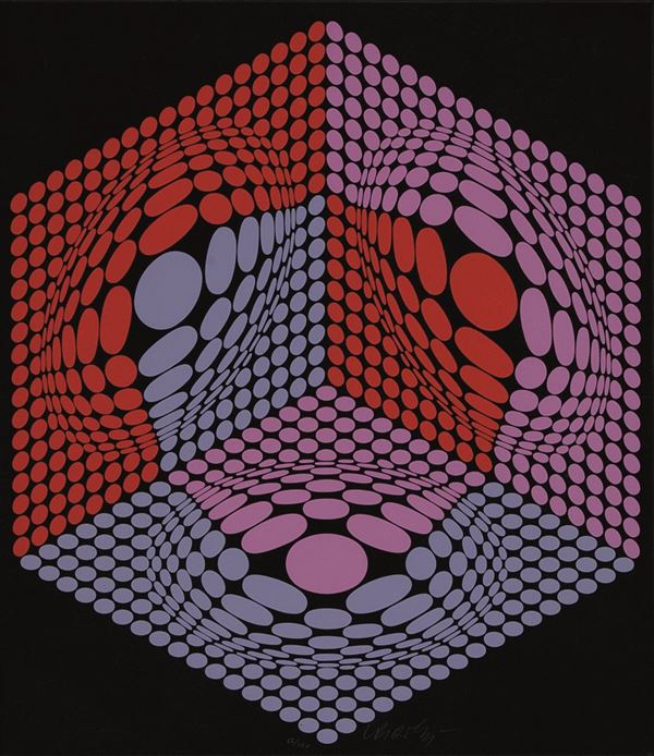 Victor Vasarely - Composition H