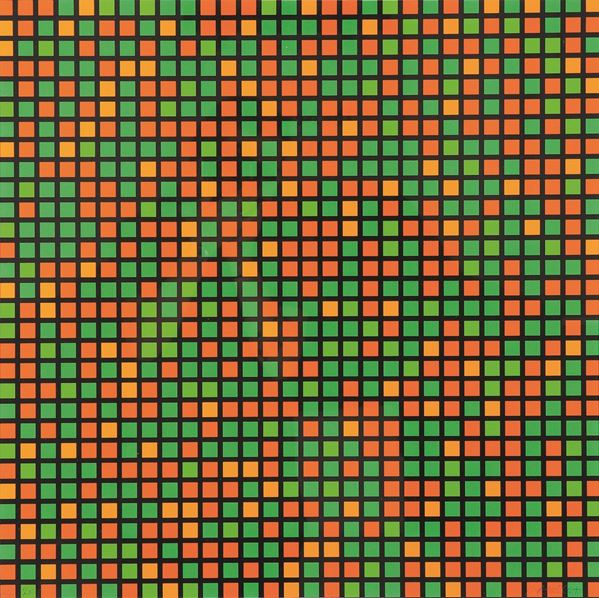 Fran&#231;ois Morellet - Chartres Vert Orange