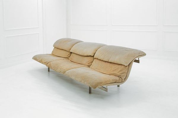Giovanni Offredi : Divano mod. Wave
Struttura in  - Asta Design - Incanto Casa d'Aste e Galleria