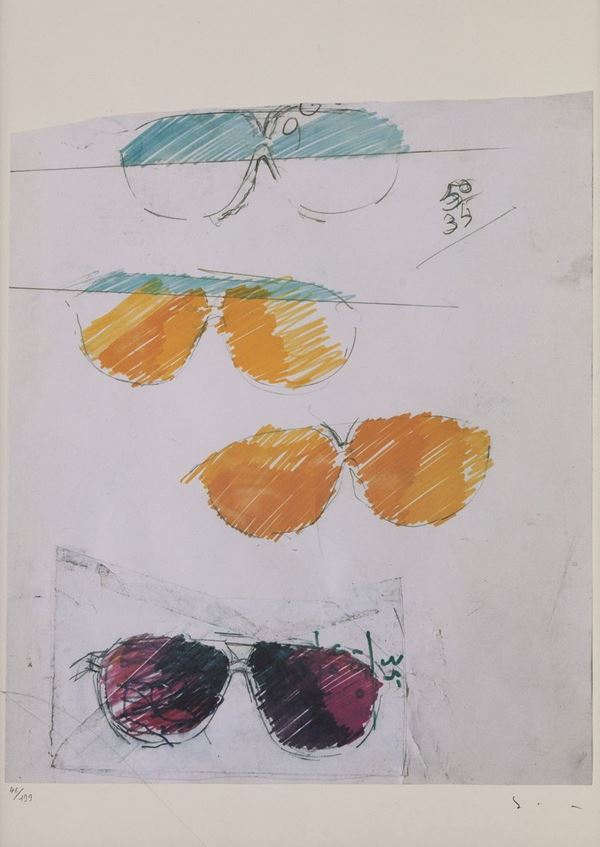 Mario Schifano - Omaggio ai Ray Ban