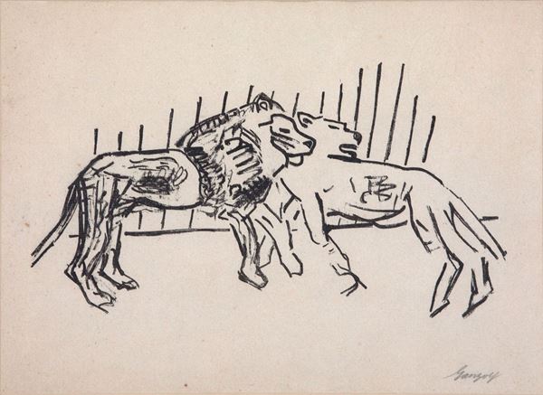 Paul Gangolf - Two Lions
