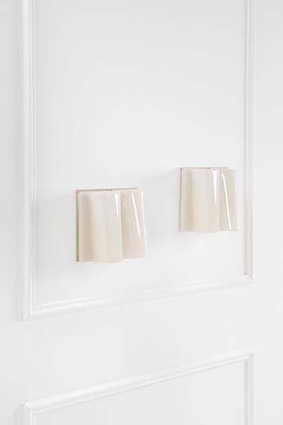 Coppia di Lampade da Parete Mod. Logico Mini