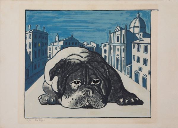 Dino Buzzati - Cagnone notturno