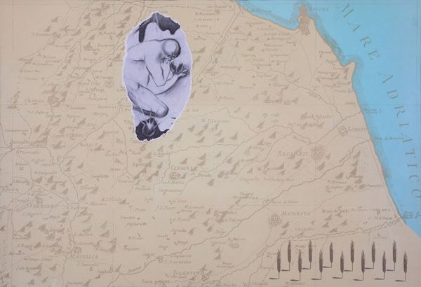 Enzo Cucchi - E&#39; il 1991 le Marche dichiarano guerra all&#39;Umbria