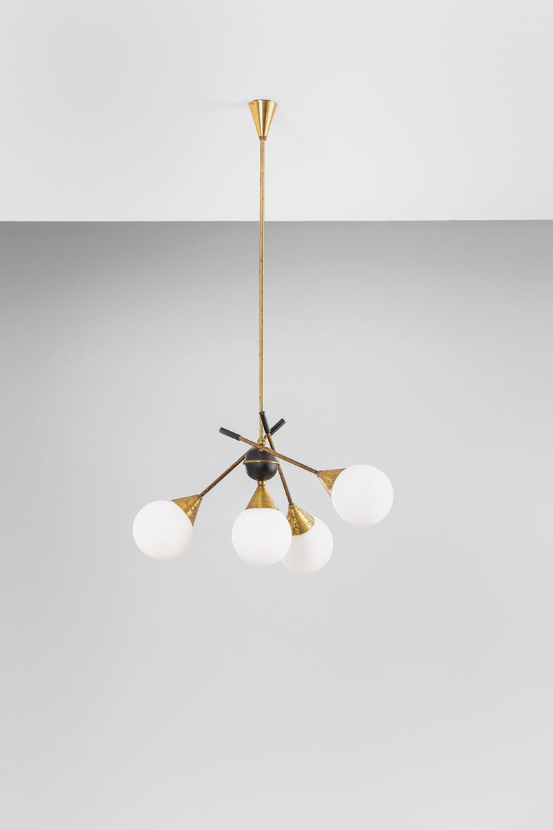 Lampadario a quattro luci