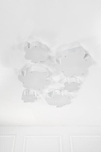 Sei Lampade da Parete o da Soffitto a Forma di Nuvola