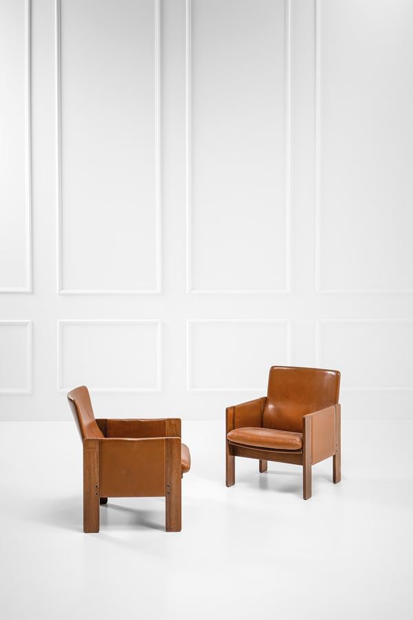 Afra e Tobia Scarpa - Due poltrone mod. 917