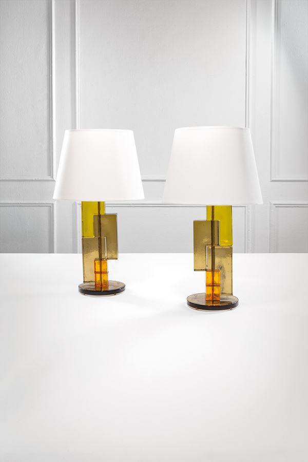 Due lampade da tavolo