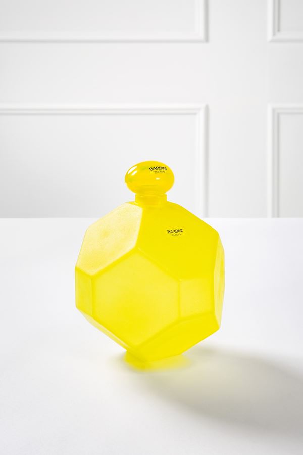 Barbini : Bottiglia con tappo  - Asta The New Design - Incanto Casa d'Aste e Galleria