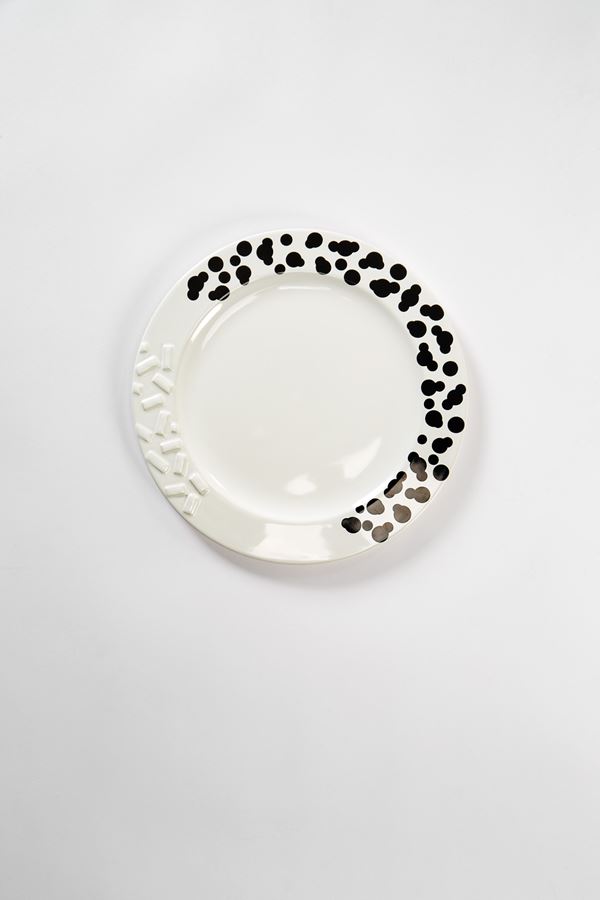 Ettore Sottsass - Piatto mod. Rucola