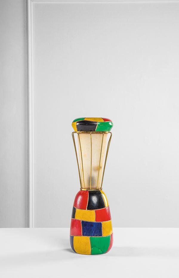 Aldo Tura : Lampada da tavolo  - Asta Classic Design '60-'70 - Incanto Casa d'Aste e Galleria