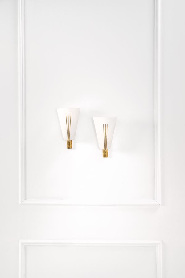 Stilnovo - Coppia di lampade da parete