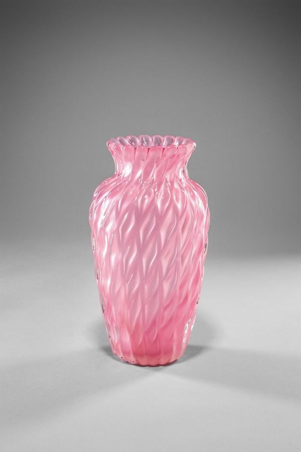 Flavio Poli - Vaso alabastro rosa