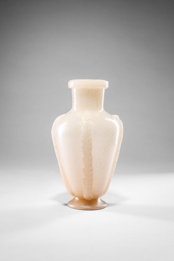 Murano - Vaso vetro pulegoso