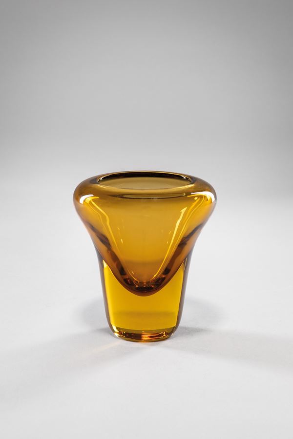 Flavio Poli : Vaso sommerso  - Auction Murano Glass - Incanto Casa d'Aste e Galleria