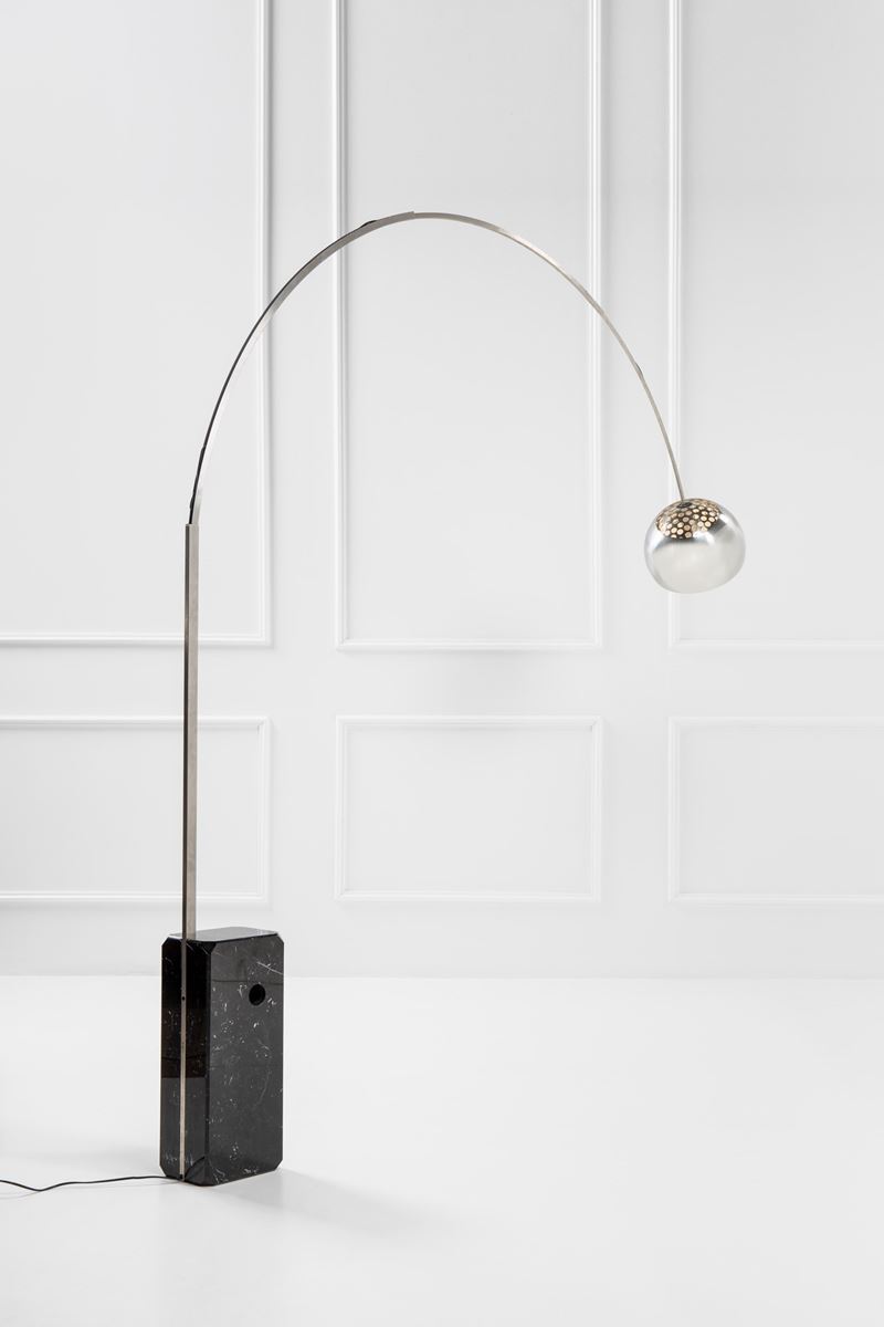 Achille e Pier Giacomo Castiglioni - Lampada da Terra Mod. Arco