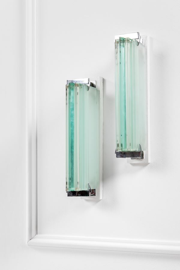 Due lampade da parete  - Asta Classic Design '40-'50 - Incanto Casa d'Aste e Galleria