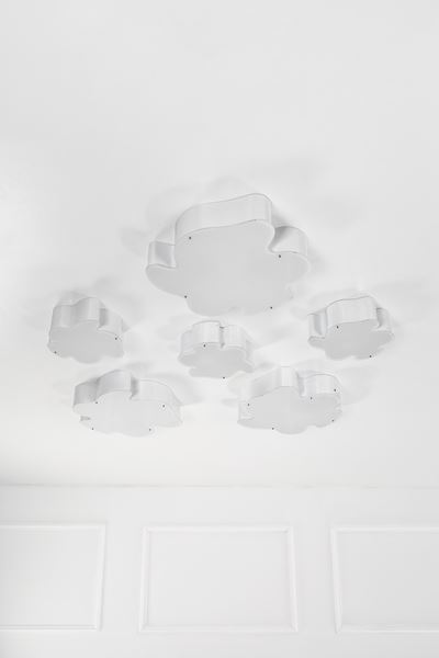 Sei Lampade da Parete o da Soffitto a Forma di Nuvola