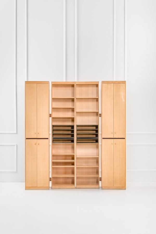 Carlo Scarpa - Libreria componibile mod. Rialto CH+AP