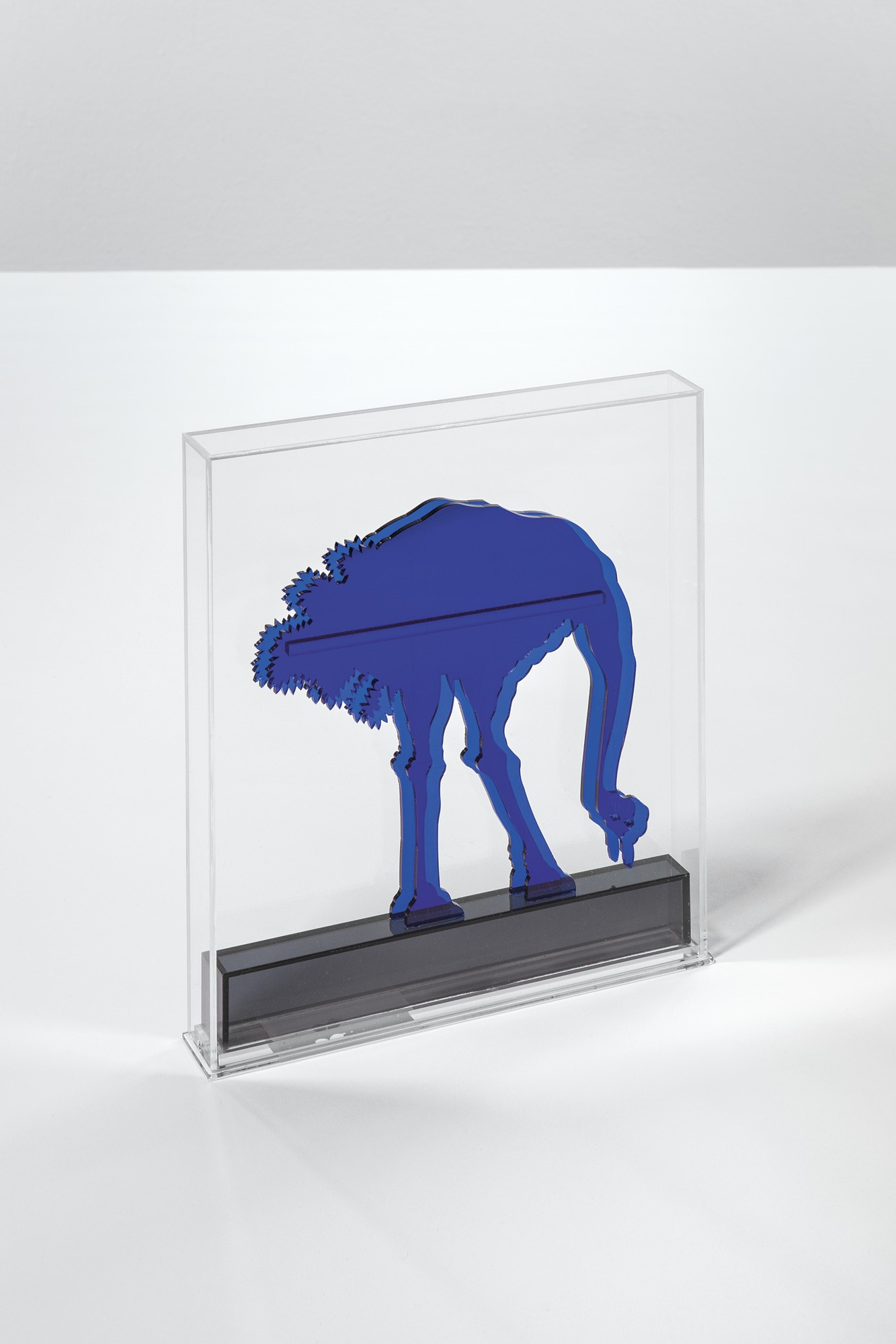 Gino Marotta - Struzzo Artificiale Blu