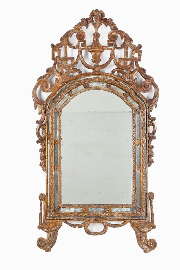 Specchiera a doppia cornice - Torino, 1785