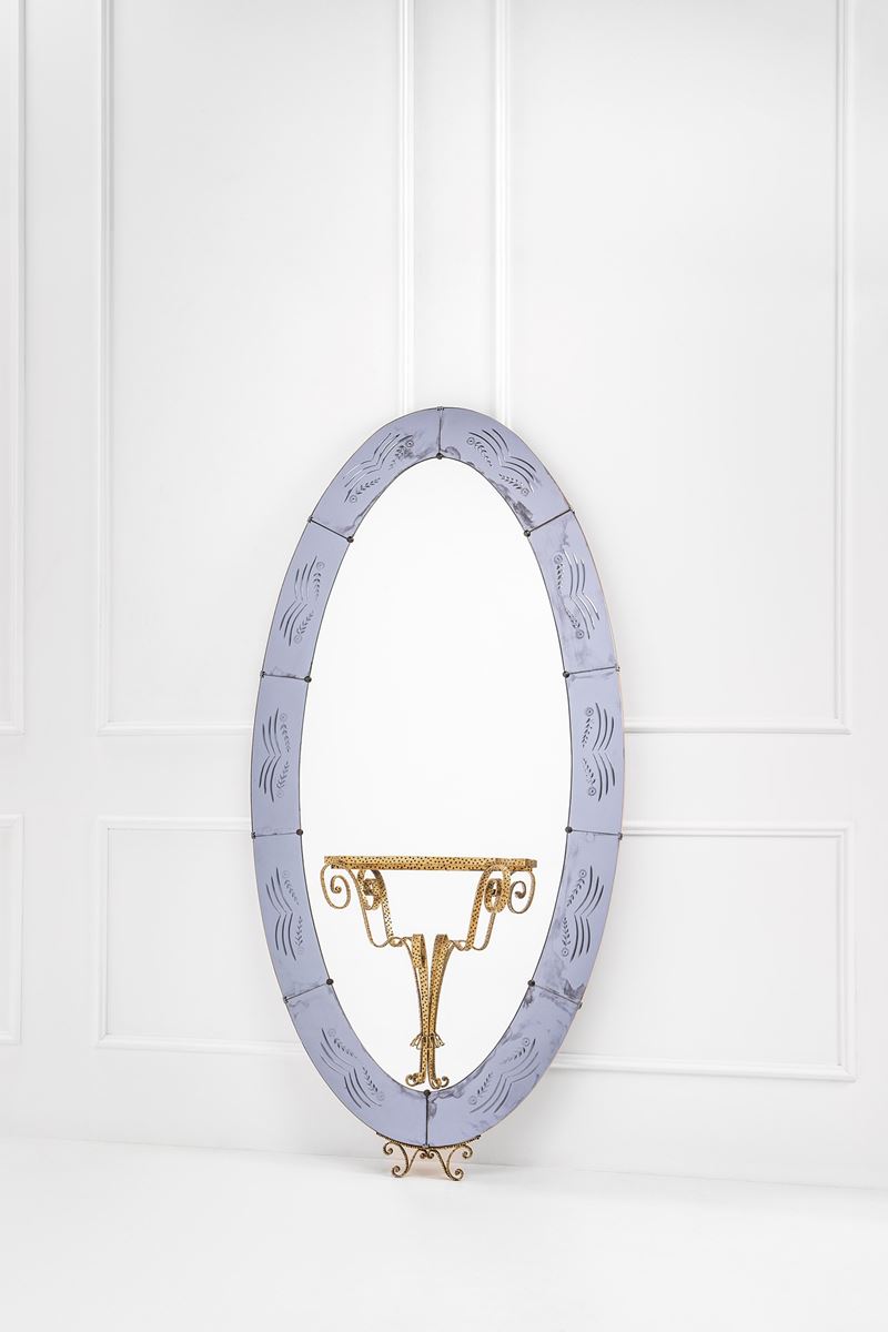 Grande specchiera fondo sala