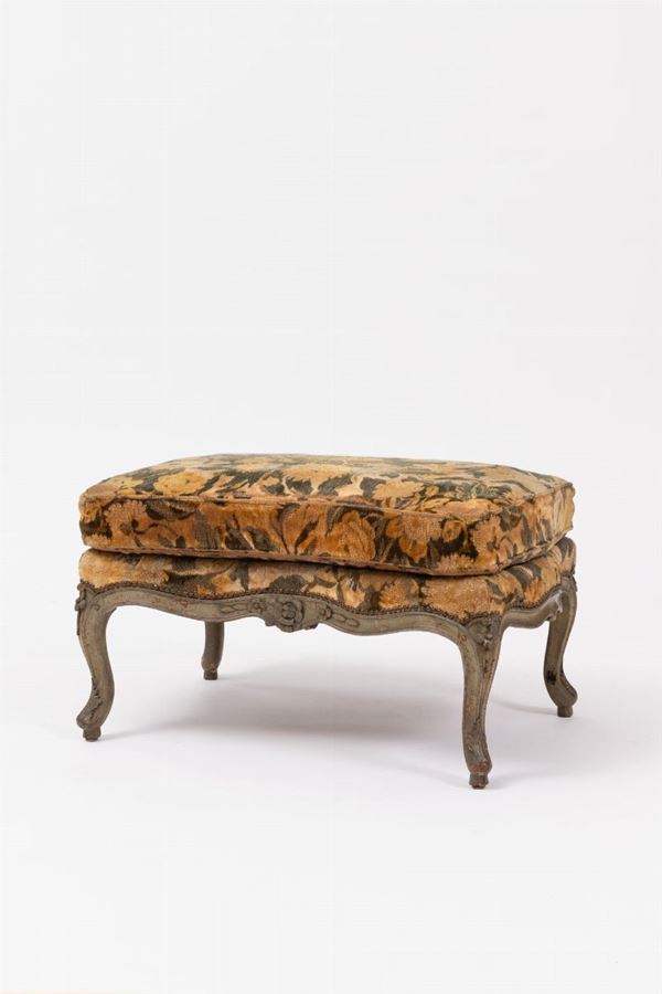 Sgabello - metà del XVIII sec.  - Auction Antiques - Incanto Casa d'Aste e Galleria