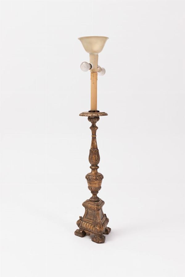 Torciera in legno - XVIII sec.  - Auction Antiques - Incanto Casa d'Aste e Galleria
