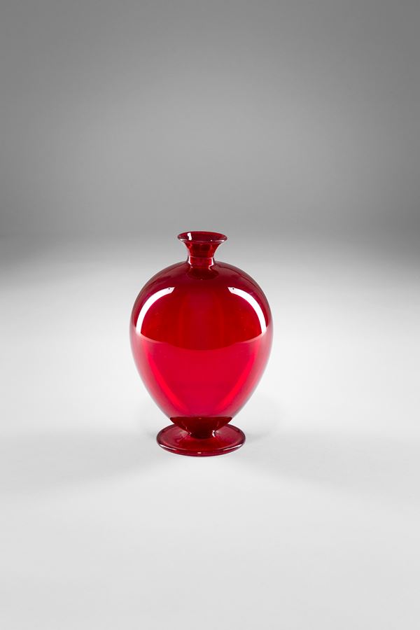 Carlo Scarpa - Vaso con piede a disco