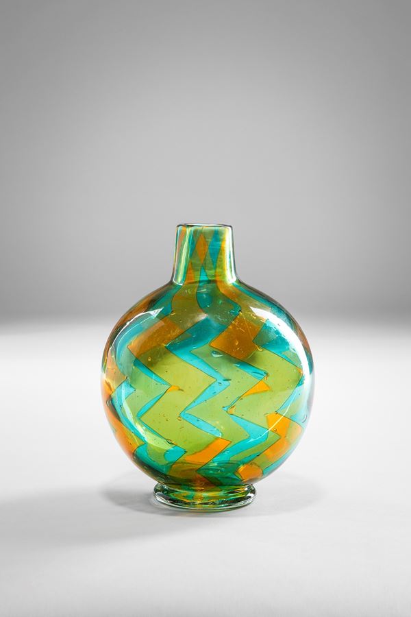 Ercole Barovier - Zig Zag, serie Intarsio