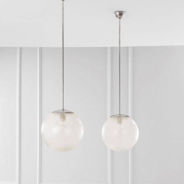 Carlo Scarpa - Due sospensioni mod. 5258