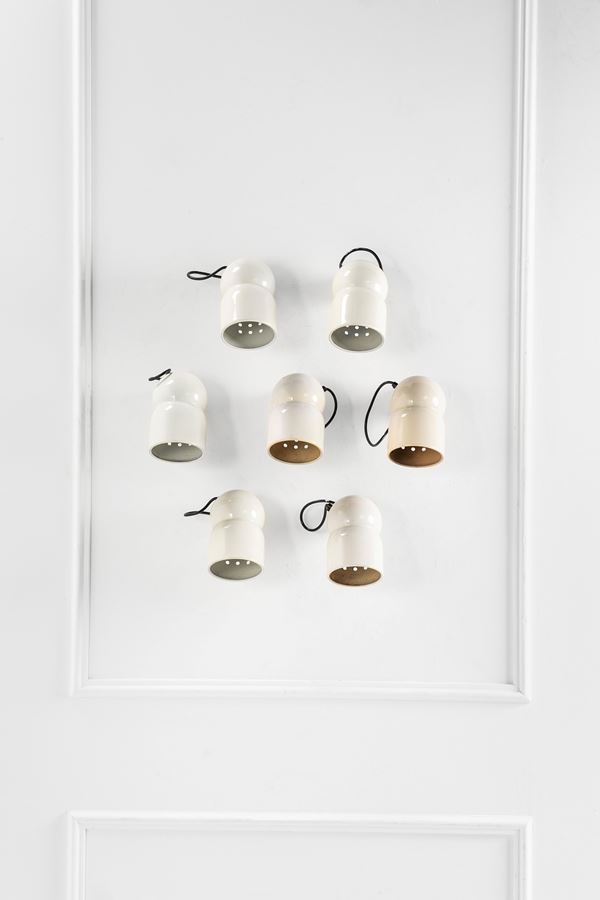Elio Martinelli - Sette lampade da parete mod. 1190 Robot orientabili