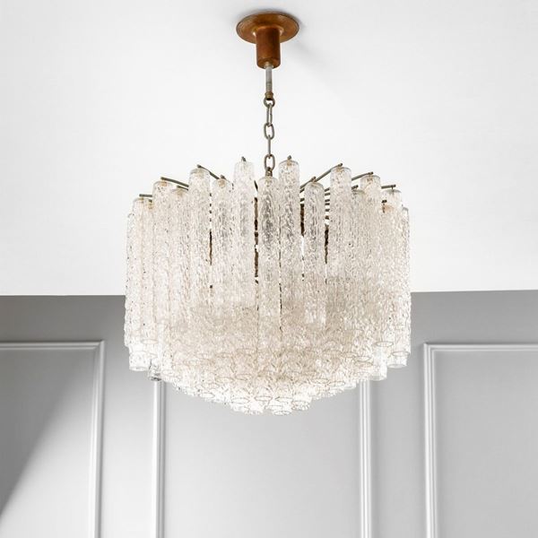 Venini - Lampadario della serie Bricole